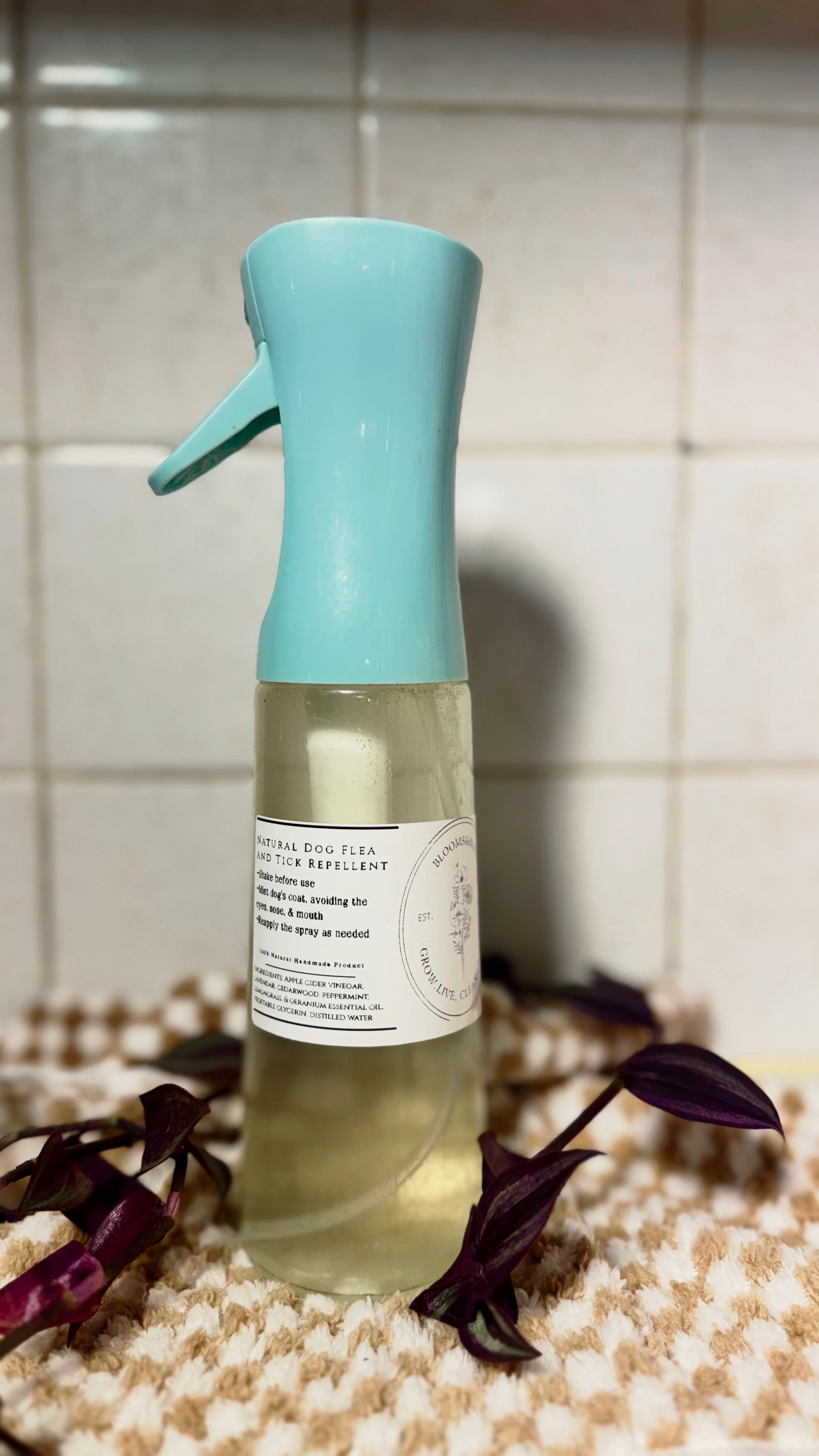 All Natural Dog Flea and Tick Spray